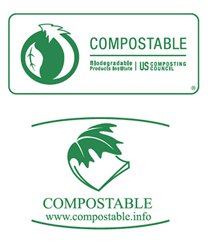 logo compostable